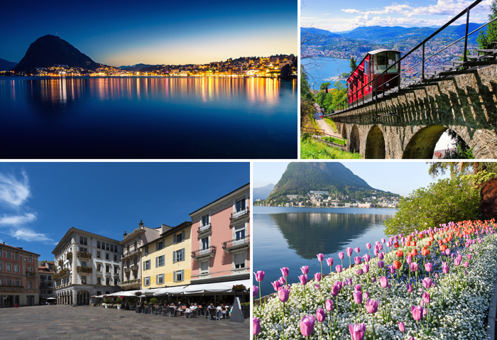 Lugano Collage Sprachaufenthalt Frischknecht 2018